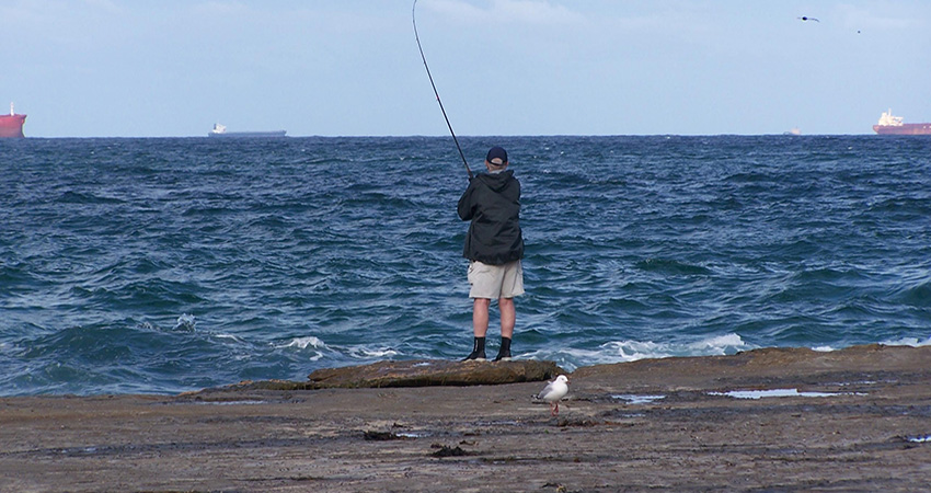 Delaware Beach Activities -Beach Fishing